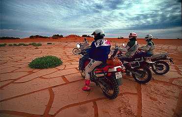 Motorradfahren im Team